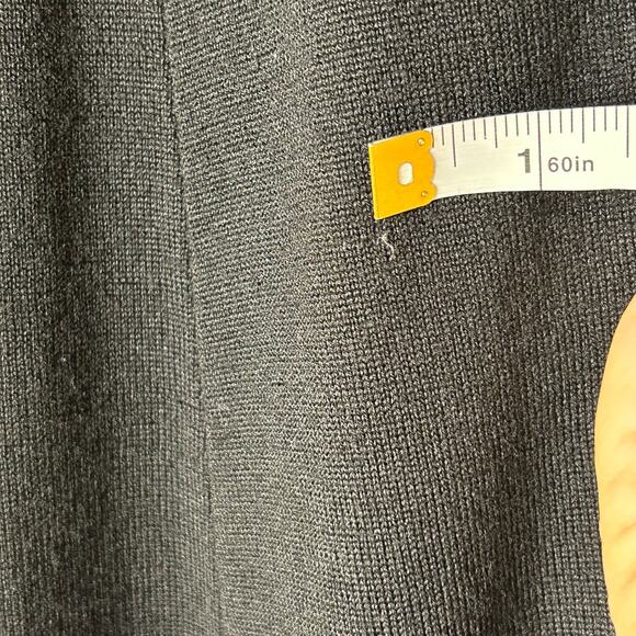 Alpha Studio Sweater Fine Merino Wool Black Turtleneck Long Sleeve Size 44/US L - Picture 8 of 11